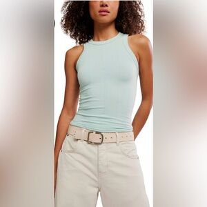 Intimately So Soft Modal Tank NWOT cameo green
